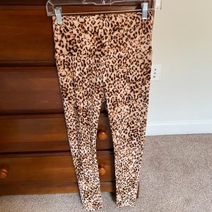 Cheetah print leggings